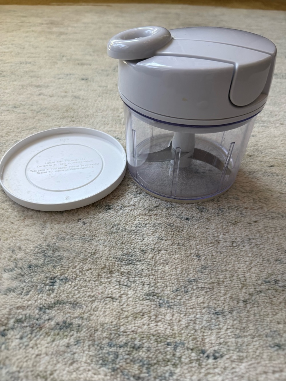Pampered Chef Manual Food Processor 3 Cup – Complete Set